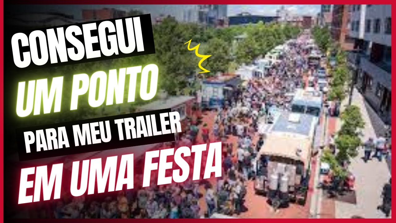 Consegui Meu Primeiro Ponto Para Meu Trailer Em Um Evento