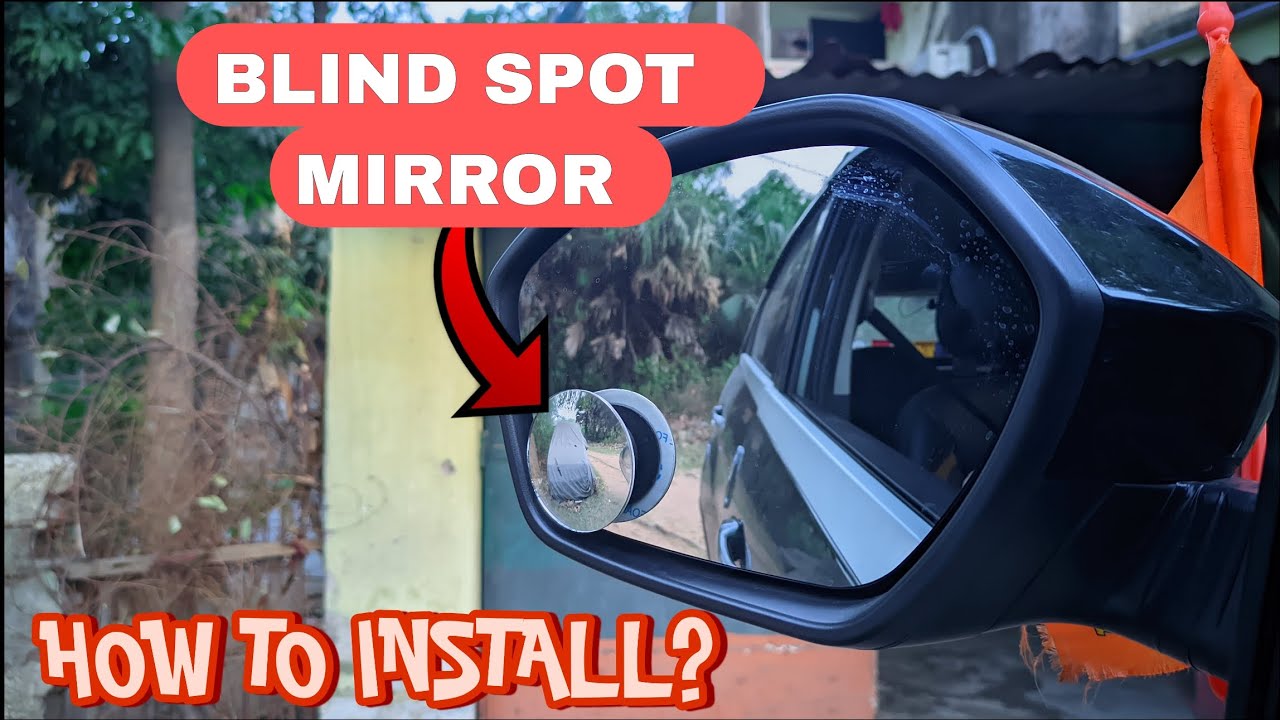 Blind Spot mirror for car || Blind spot mirror Installation