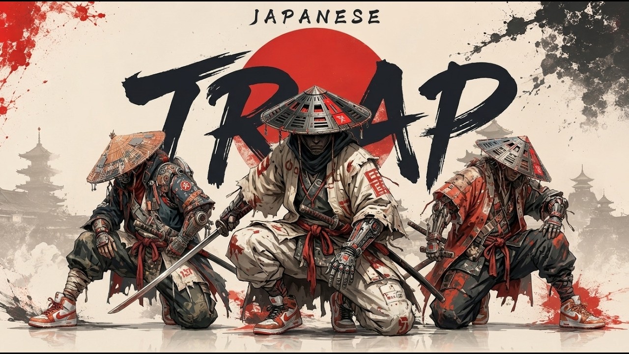 Japanese Trap for Night Drive | Dark Shamisen & Deep 808 Bass