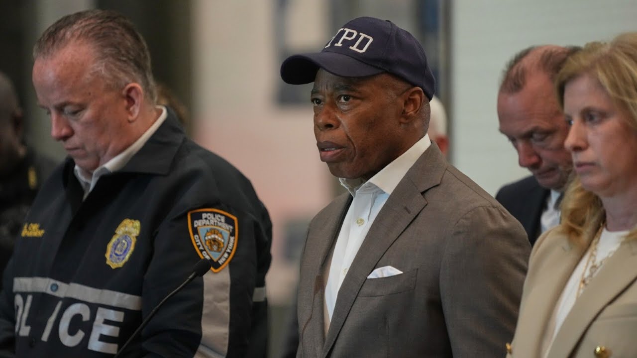 New York Mayor Eric Adams drops re-election bid