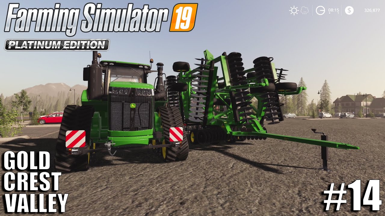 John Deere 9RX | Gold Crest Valley | Timelapse #14 | fs19 | Farming Simulator 19