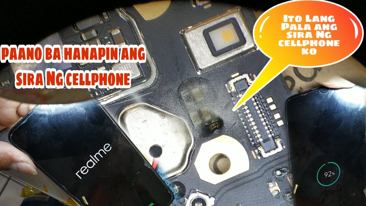 Realme C3 Tutorial paano gawin pag patay na Realme C3 shorted no power
