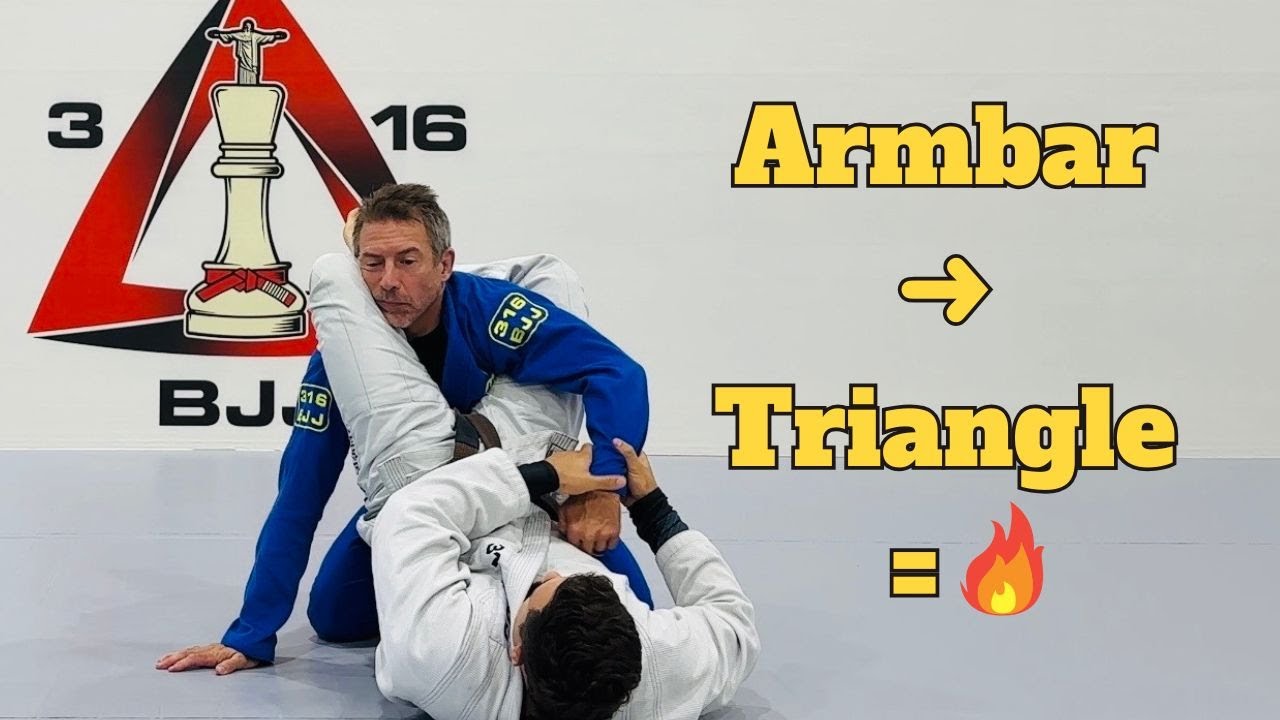 The Armbar to Triangle Combo Every BJJ Player Should Know | Stop Letting Them Slip Out!