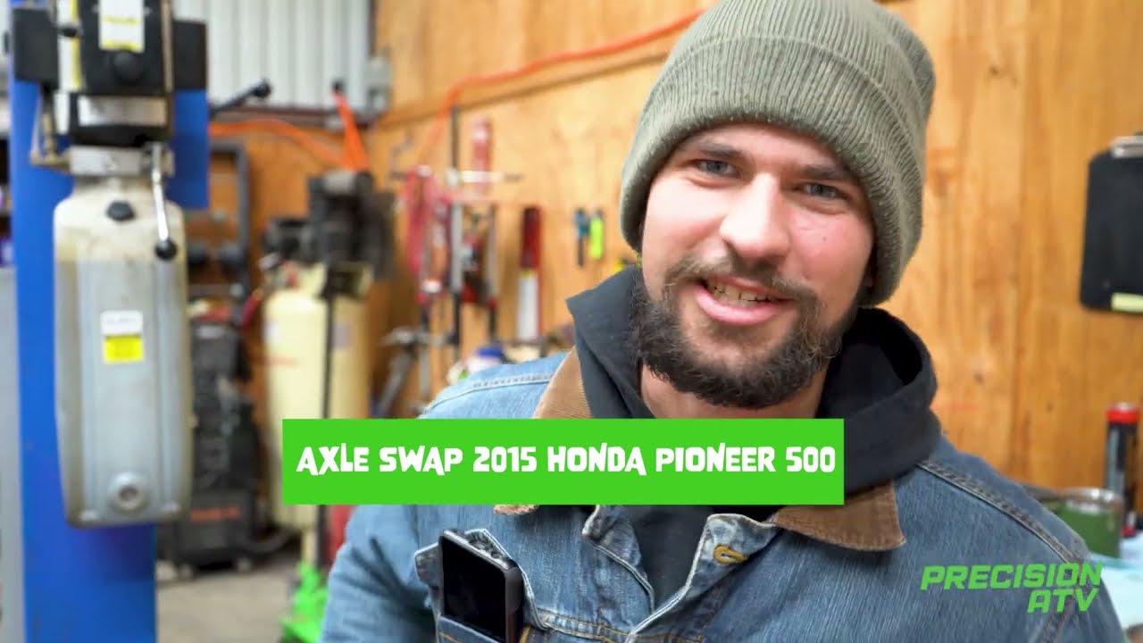 Precision ATV 2015 Honda Pioneer 500 Axle Swap