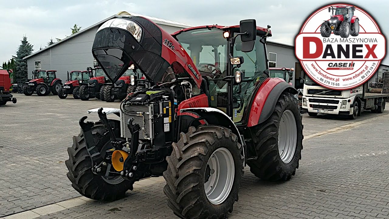 Case IH Farmall 115 C HILO - Kabina/Maska | BM DANEX