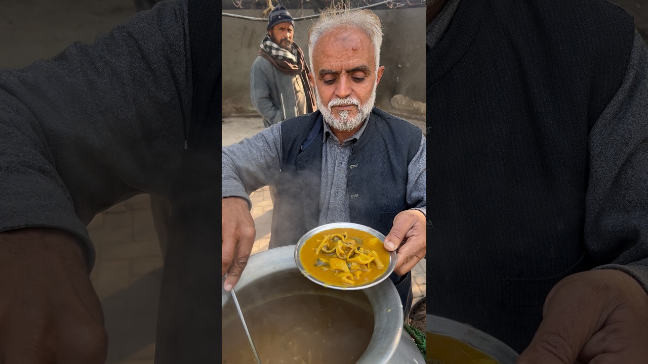 Rawalpindi’s Viral Cycle Wali Ojri 🔥 Rs 100 Legendary Ojri Salan | Raja Bazar