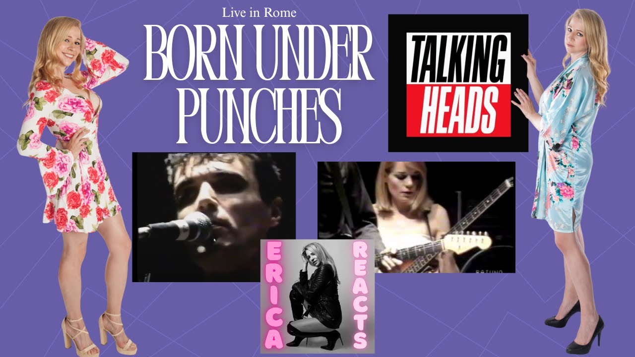 Реакция Эрики - Talking Head - Рожденные под ударами - В прямом эфире в Риме!