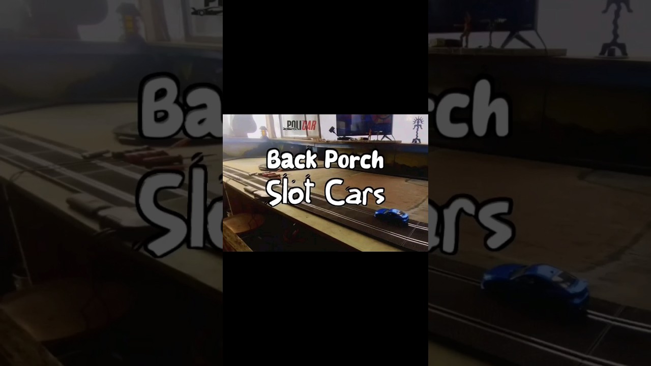 gifted from the Fleckfactor - #backporchslotcars #slotcars #racing  #policar #slotit #Fly #SlotWing