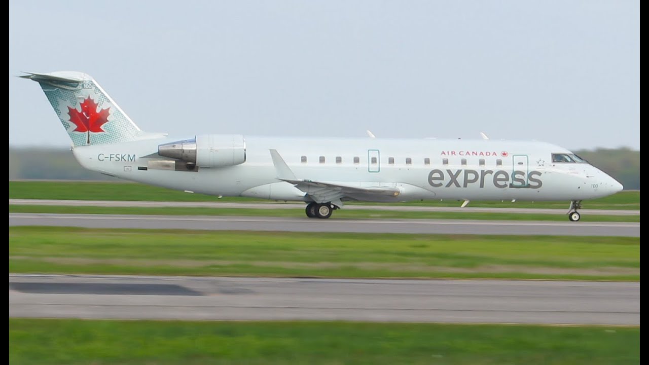 Georgian CRJ100 take off, Dtw*