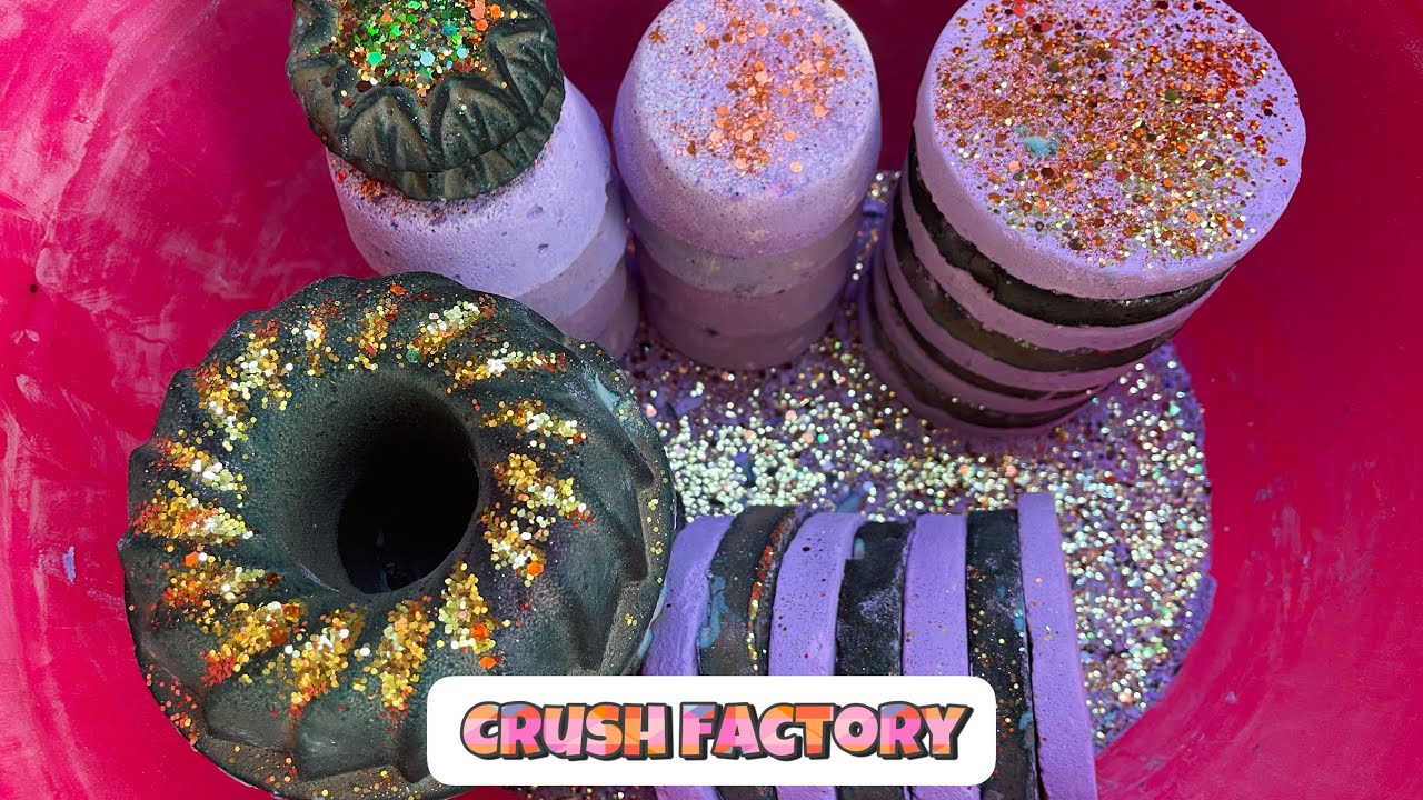 ASMR | Soft Crunchy Dusty Reformed Gym Chalk CRUSH! #oddlysatisfying #calmingvibes #asmrcommunity