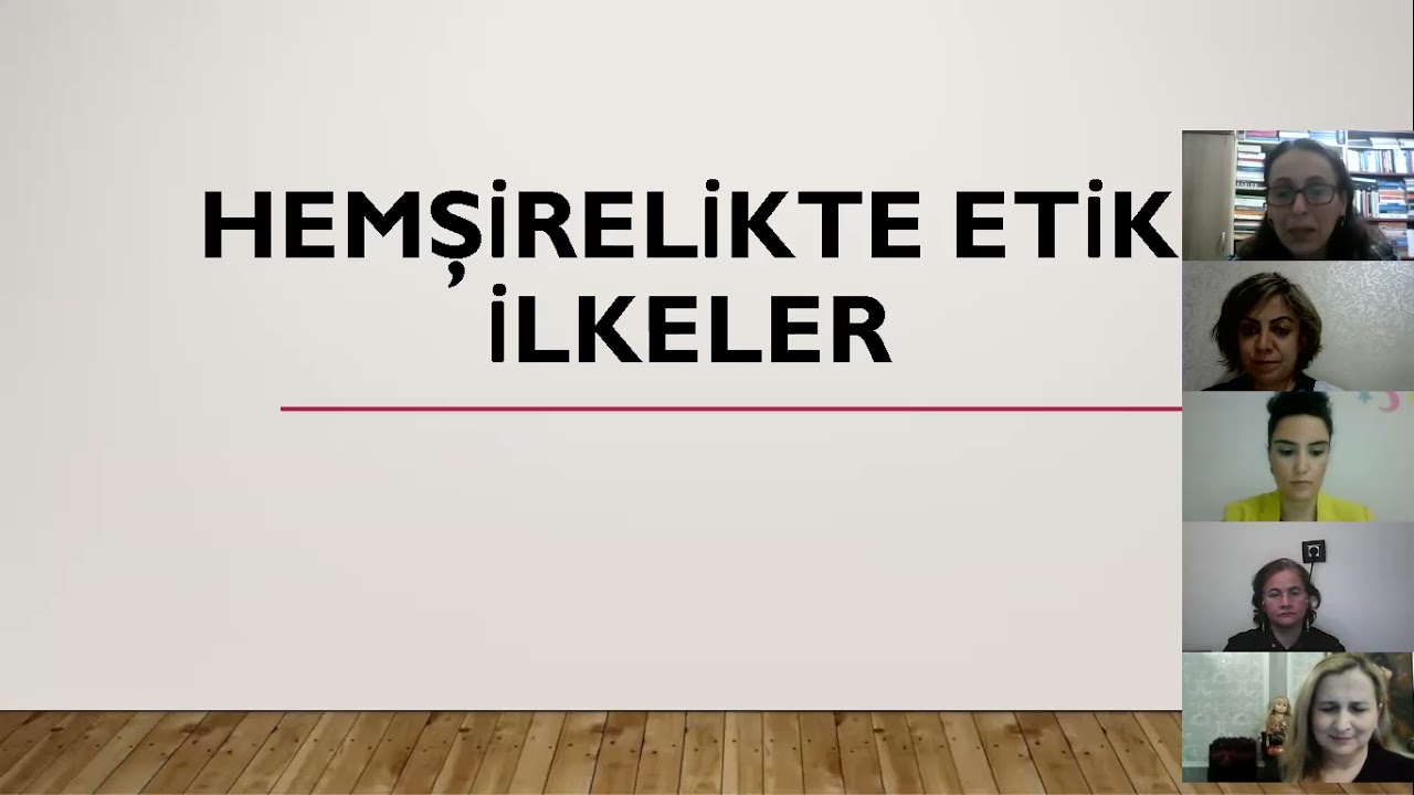 KSÜ HEMŞİRELİK - HEMŞİRELİKTE ETİK SÖYLEŞİSİ