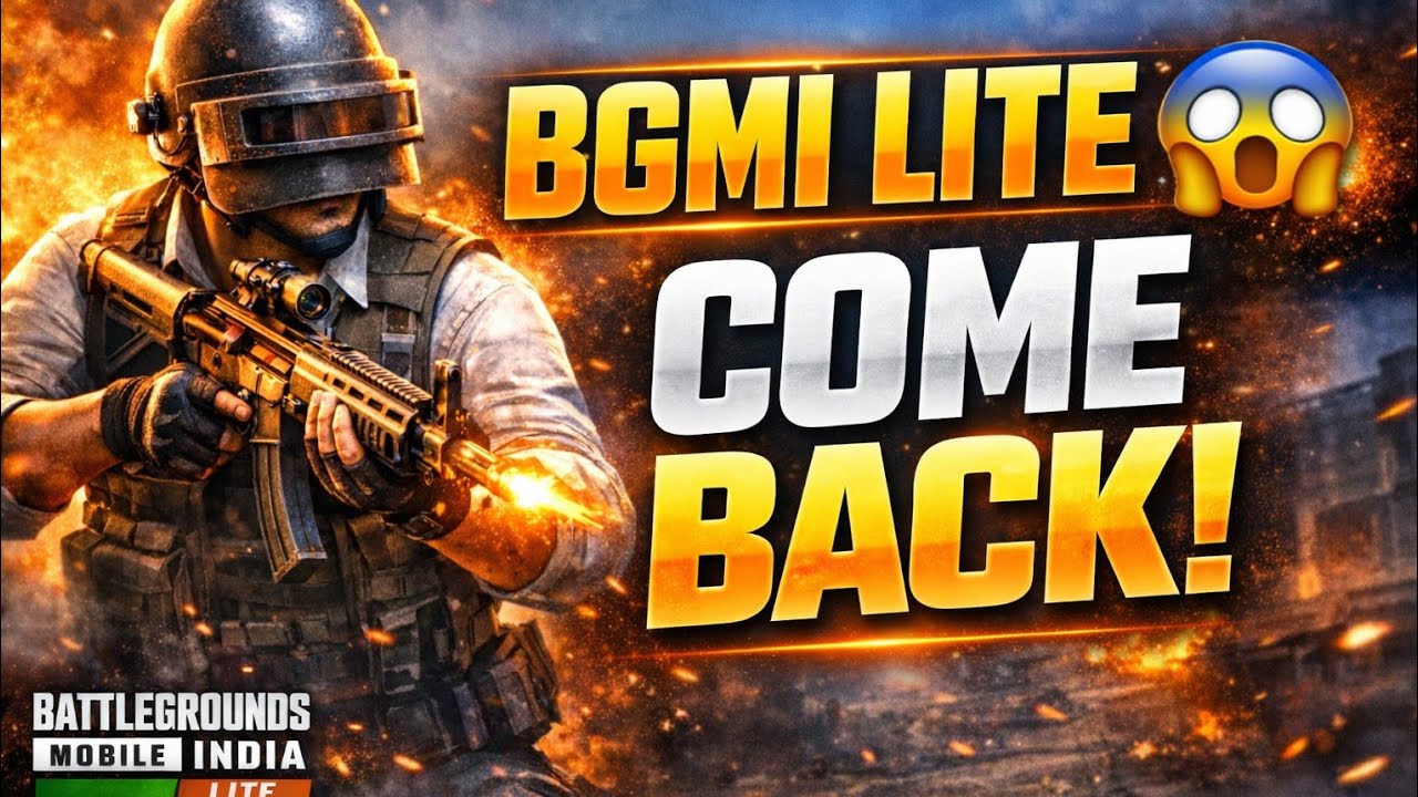 BGMI LITE Finally Come Back In India? Big News for Low-End Phones