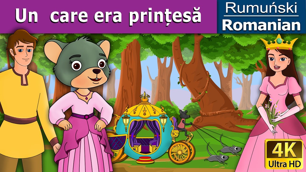 Un șoricel care era prințesă | A Little Mouse Who Was A Princess in Romana | Romanian Fairy Tales