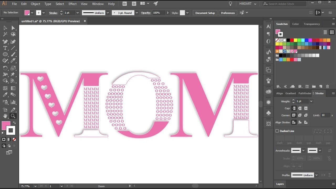 How to Create Decorative Text in Adobe Illustrator