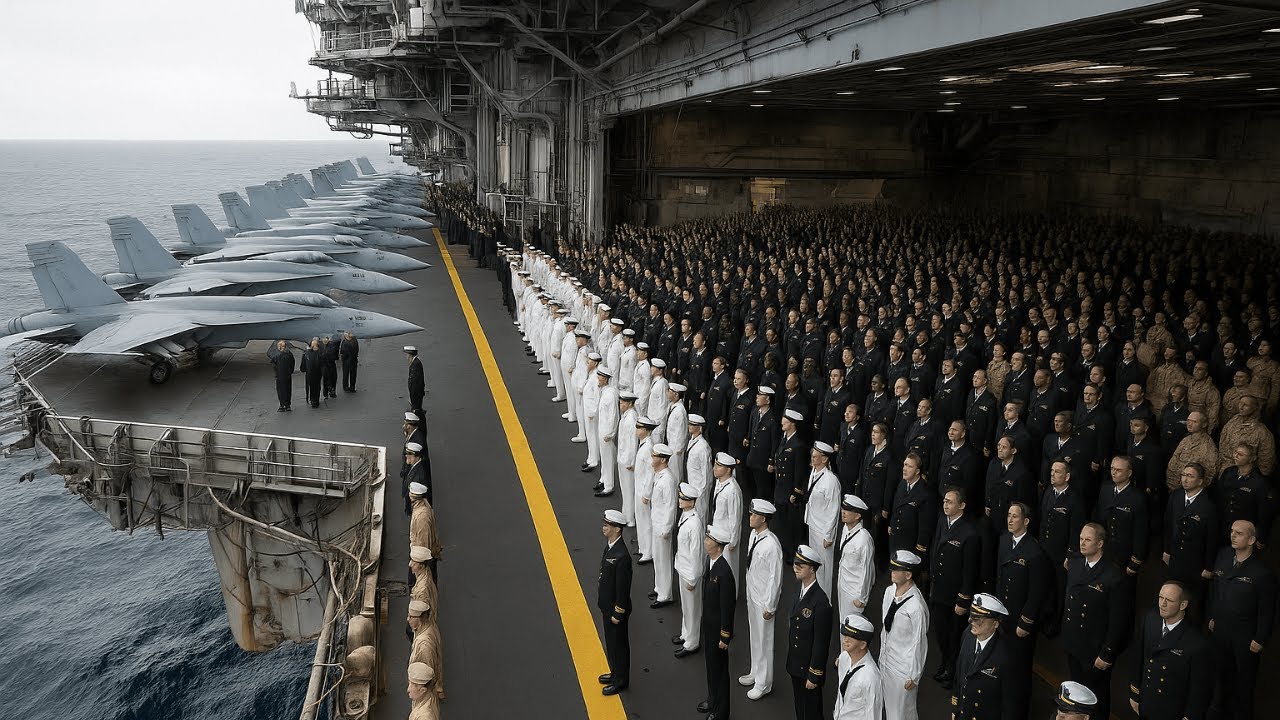 Inside the Floating City: How 5,000 Sailors Live on a $13 Billion U.S. Aircraft Carrier