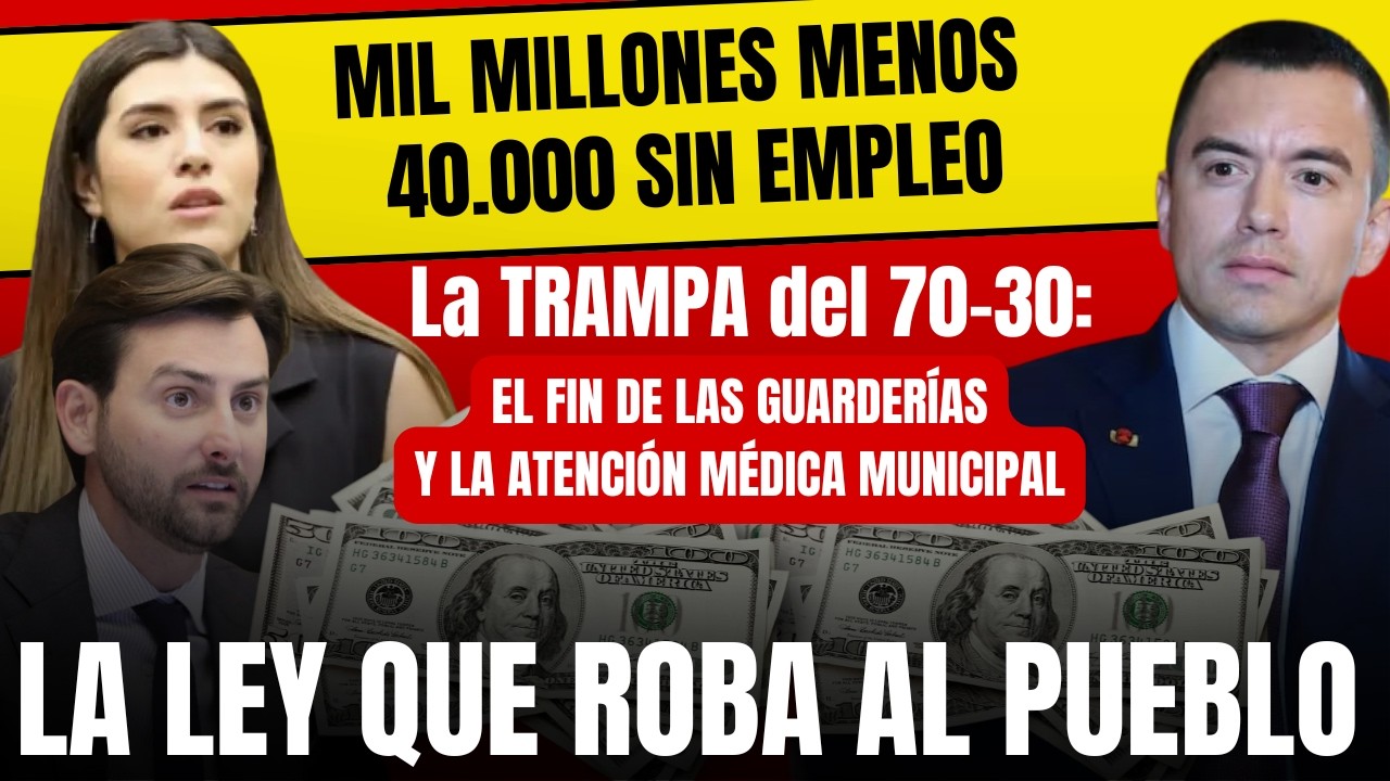 LA TRAMPA del 70-30: El fin de las guarderías y la atención médica municipal