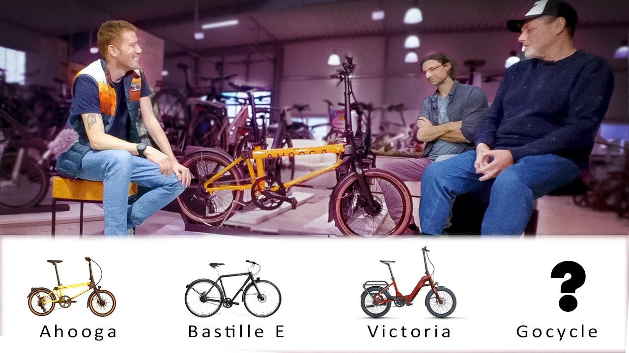 Großes AHOOGA E-Max Update! UTO Pro16+20, Bastille E und Gocycle Gerüchte. FALTRAD TALK III