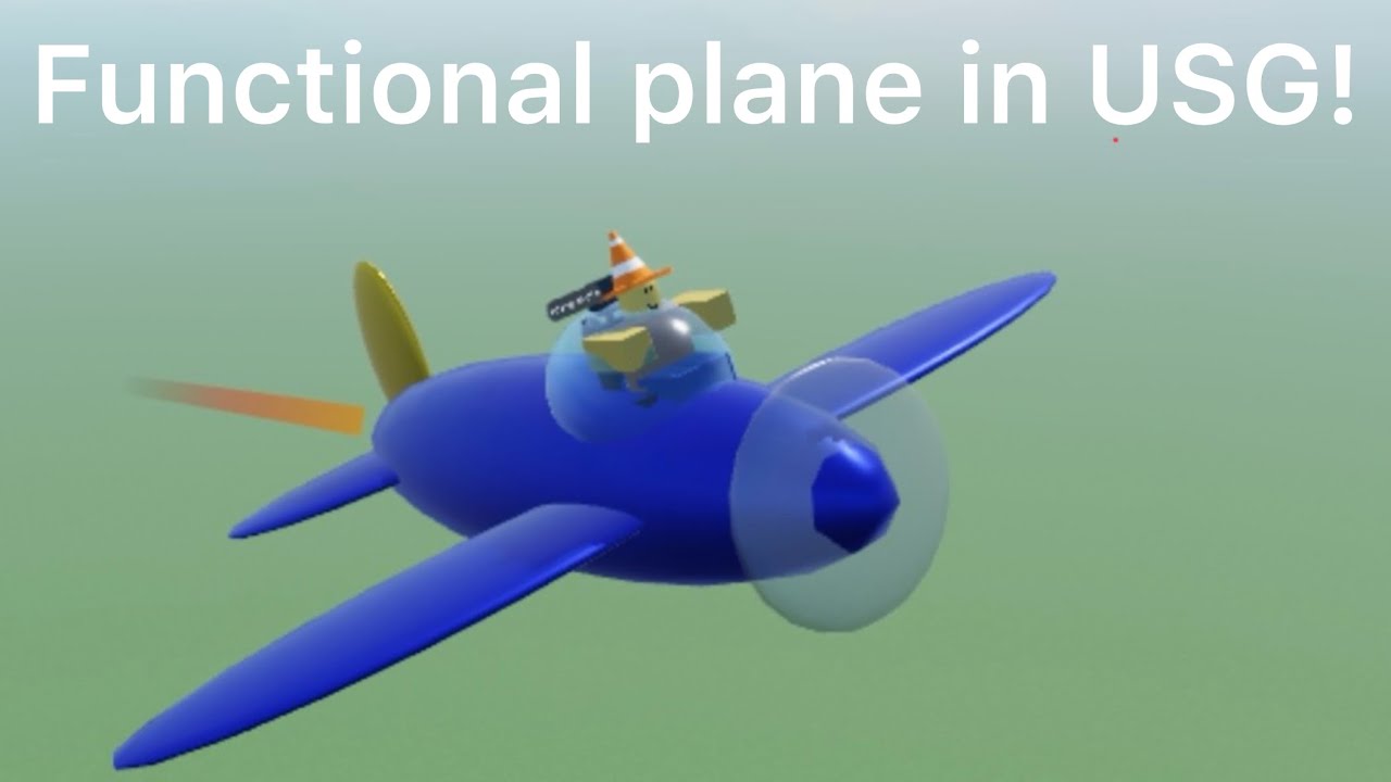 How to build a working plane in untitled sandbox game