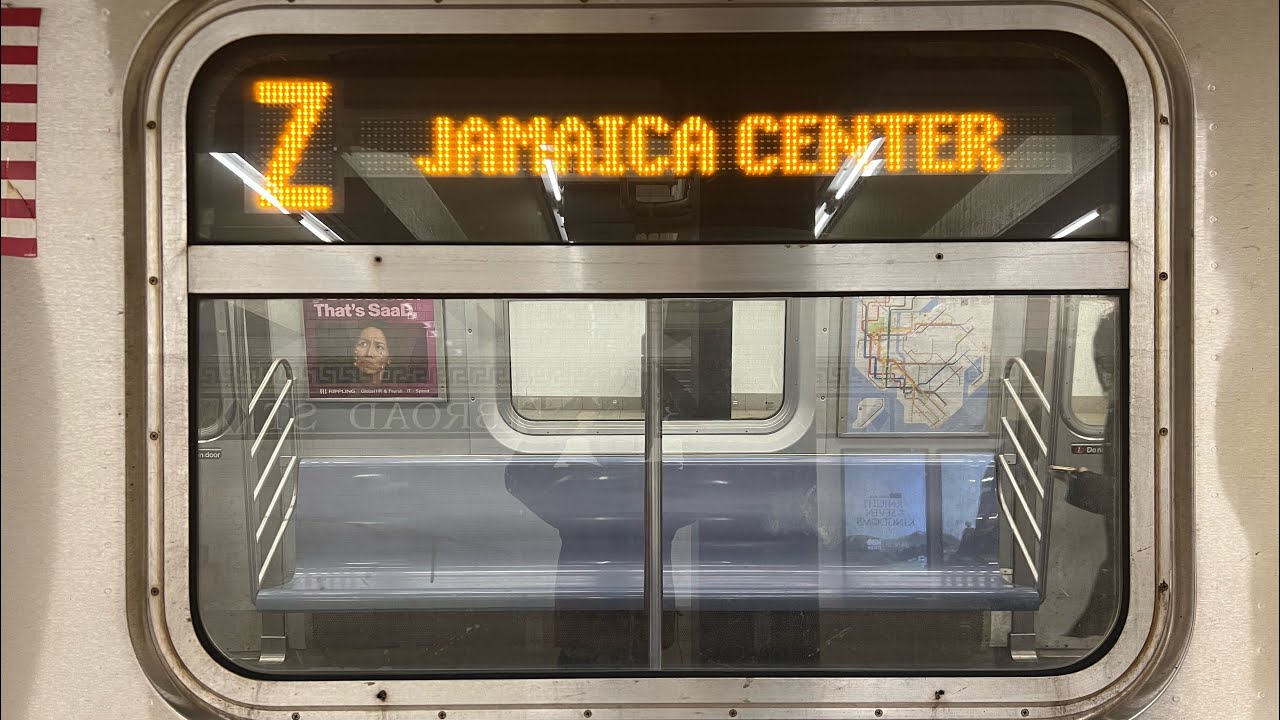 On Board a R143 (Z) Train from Broad St to Jamaica Center￼
