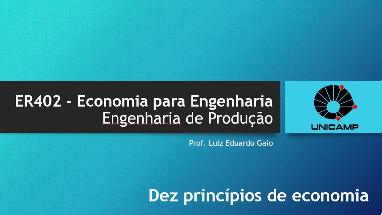 1. Dez princípios de economia
