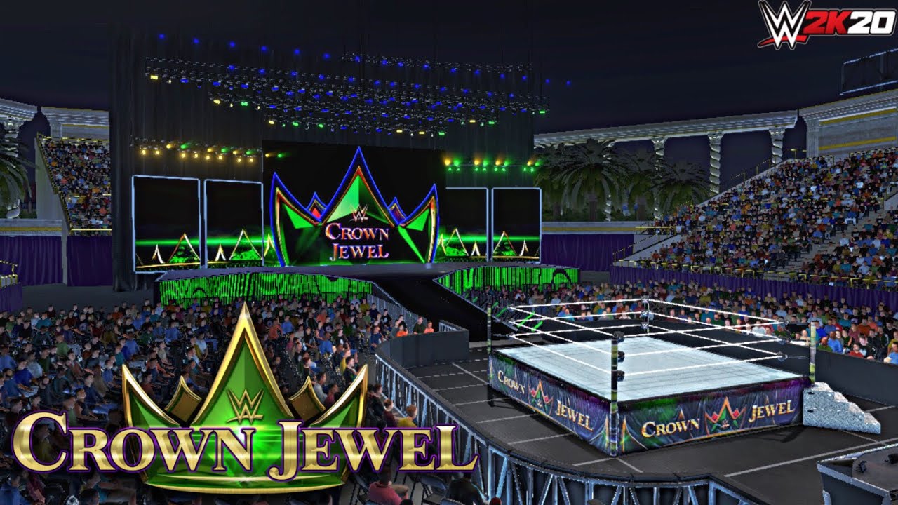 WWE 2K20: WWE Crown Jewel 2021 Custom Arena
