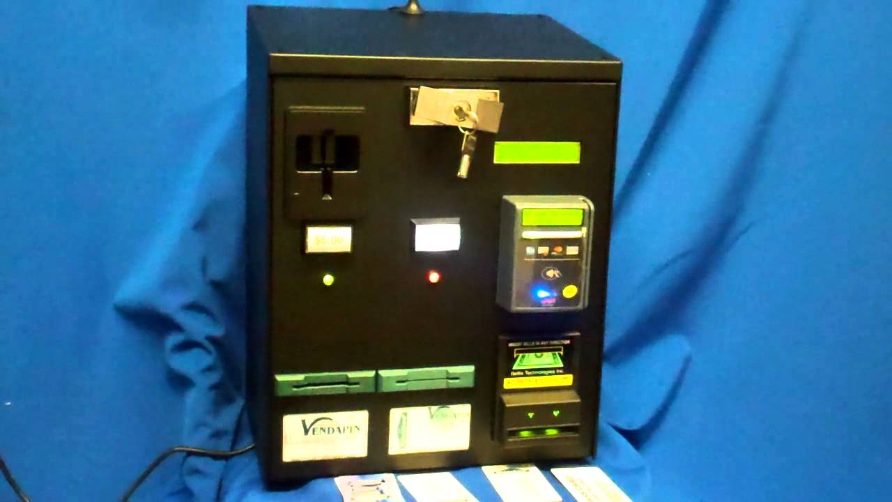 CREDIT CARD & DEBIT RFID DISPENSER VENDING MACHINE
