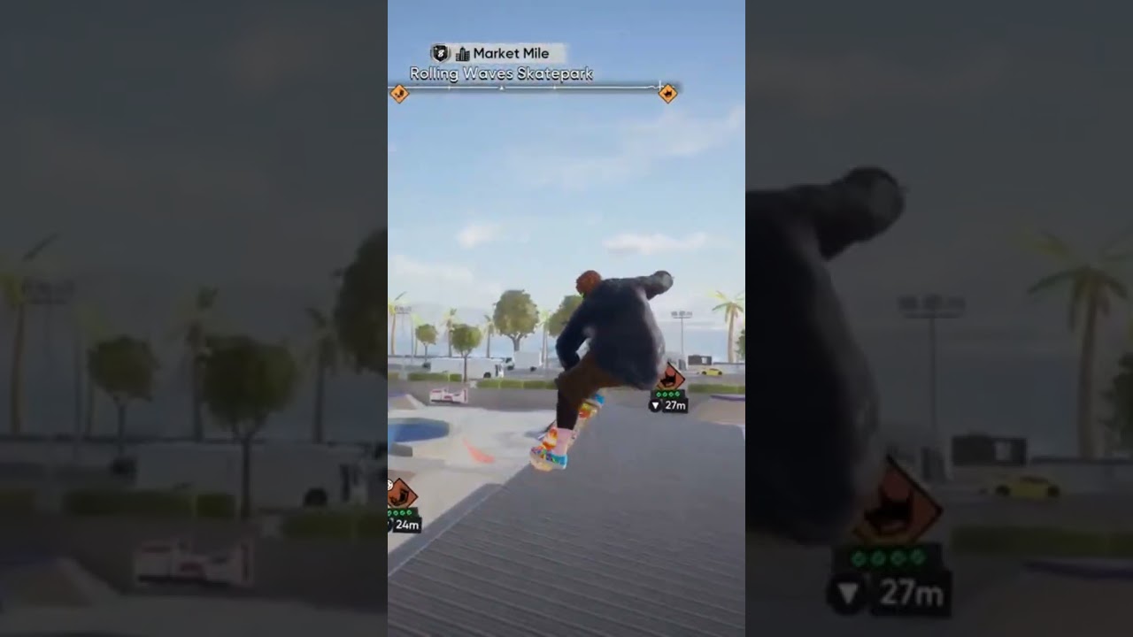 Super Jump Wall Ride Gap in Rolling Waves Skatepark ok Skate. 