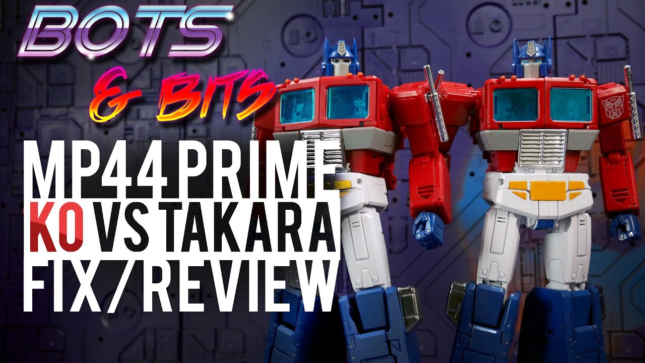 KO MP44 Optimus Prime Vs Takara