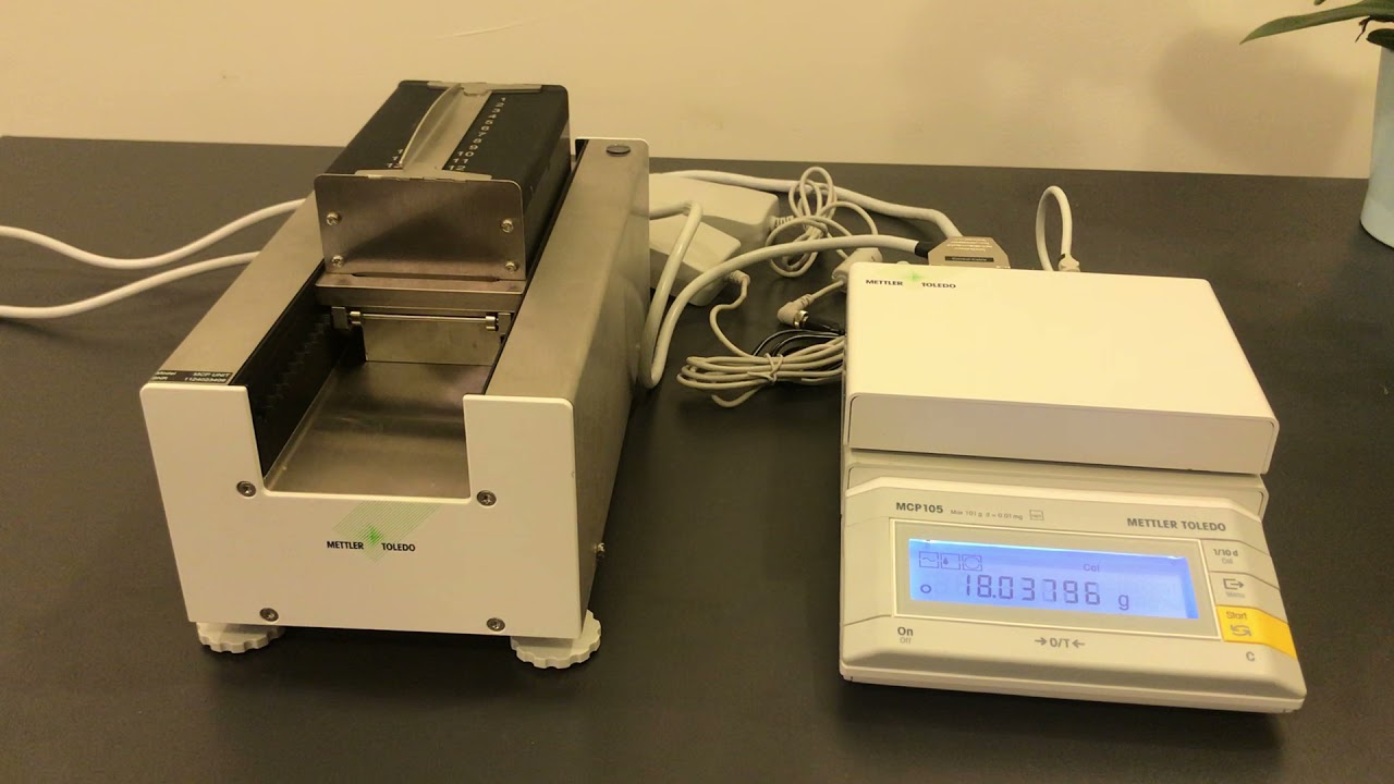 Mettler Toledo MCP105 Multichannel Pipette Calibration System