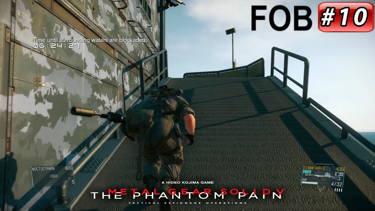 FOB Infiltration 【10】 Platform Lv.59 - Perfect stealth - Metal Gear Solid V: The Phantom Pain