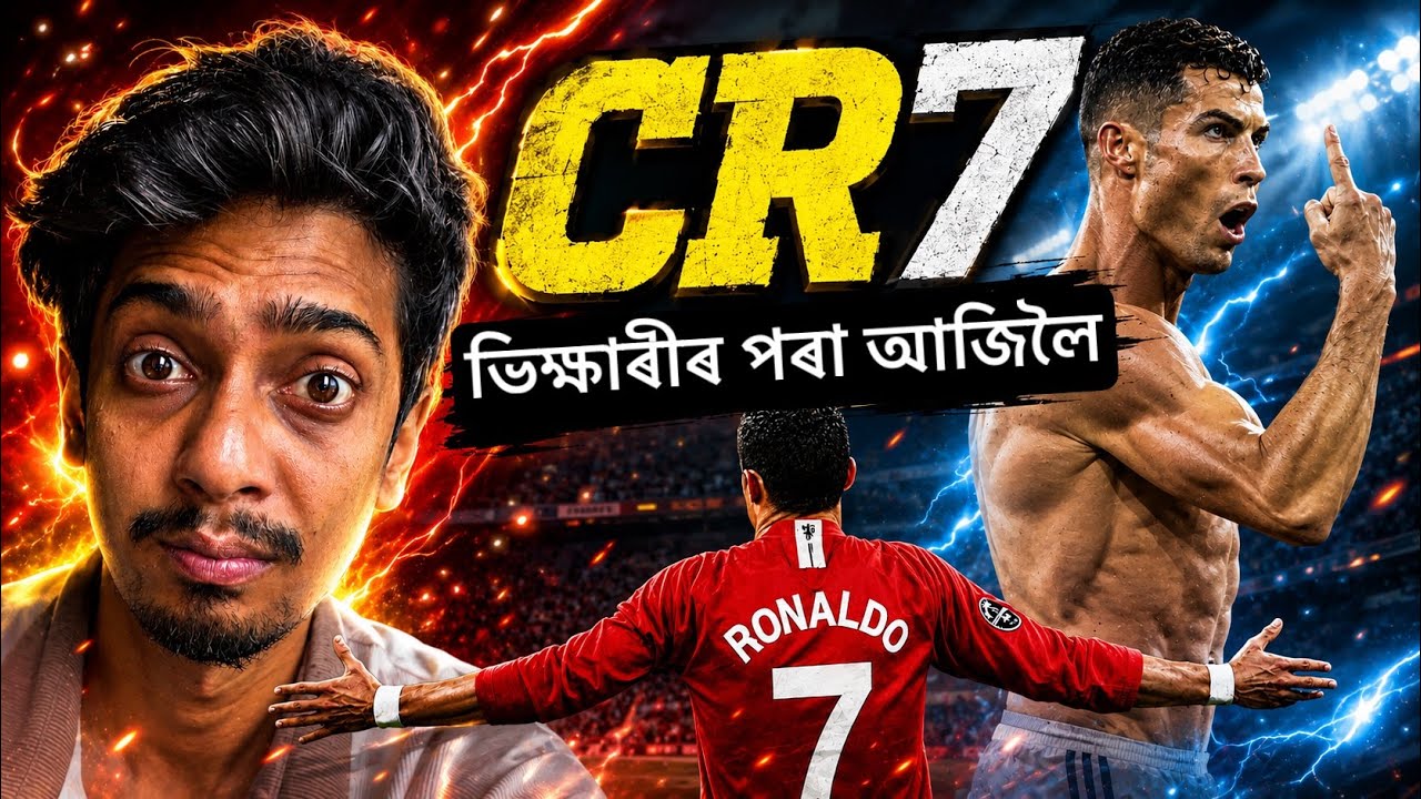 Why Ronaldo is Greatest player of all time , Assamese - Dimpu Baruah 