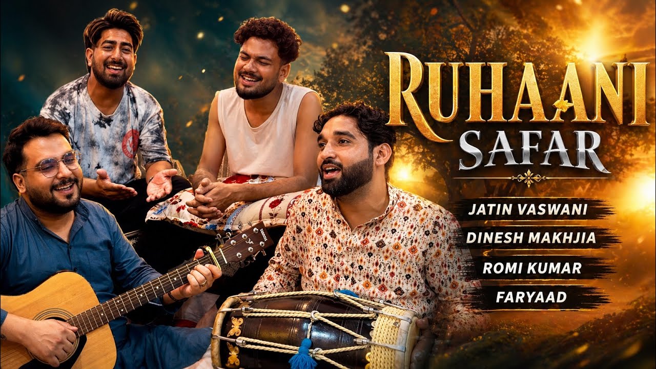 Ruhaani Safar | Jatin Vaswani | Dinesh Makhija | Faryaad | Romi Kumar | Live spiritual Jamming 