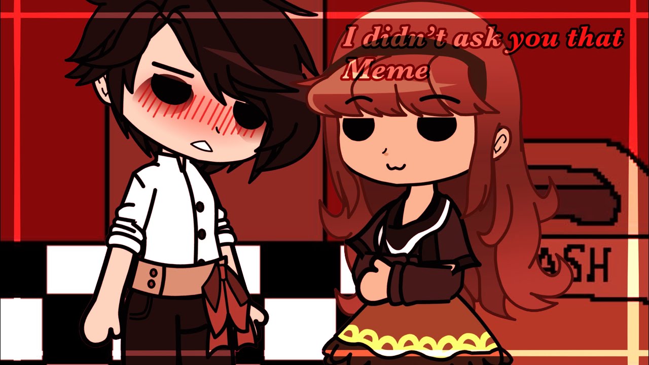 I didn’t ask you that…//meme//Deadplate//🔪🖤Vindy🍽️❤️//Ft.Vince,Manon,Rody//⚠️TW?⚠️//Read Desc. 