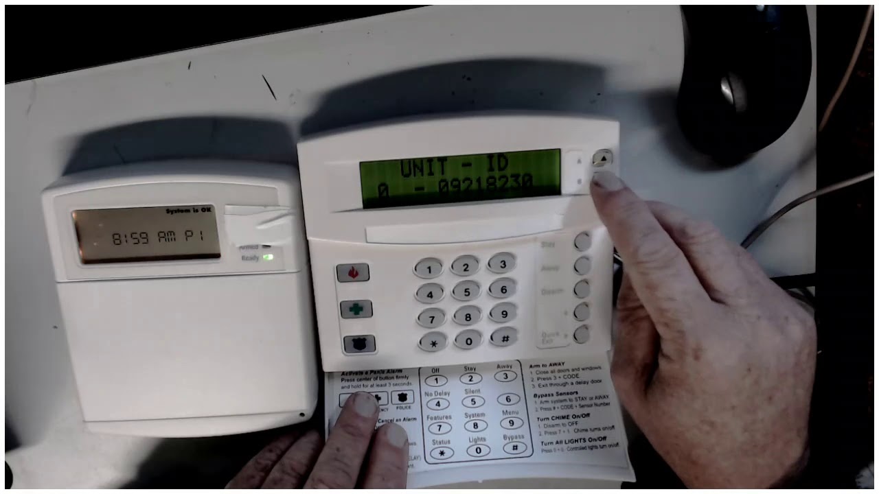 GE Concord 4 Enroll / Un-Enroll keypads
