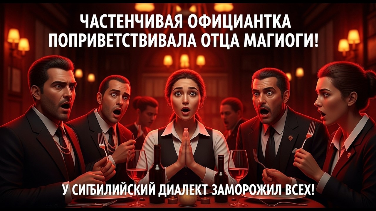 Застенчивая официантка приветствовала отца мафиози-сицилийца — её приветствие на сицилийском диалект