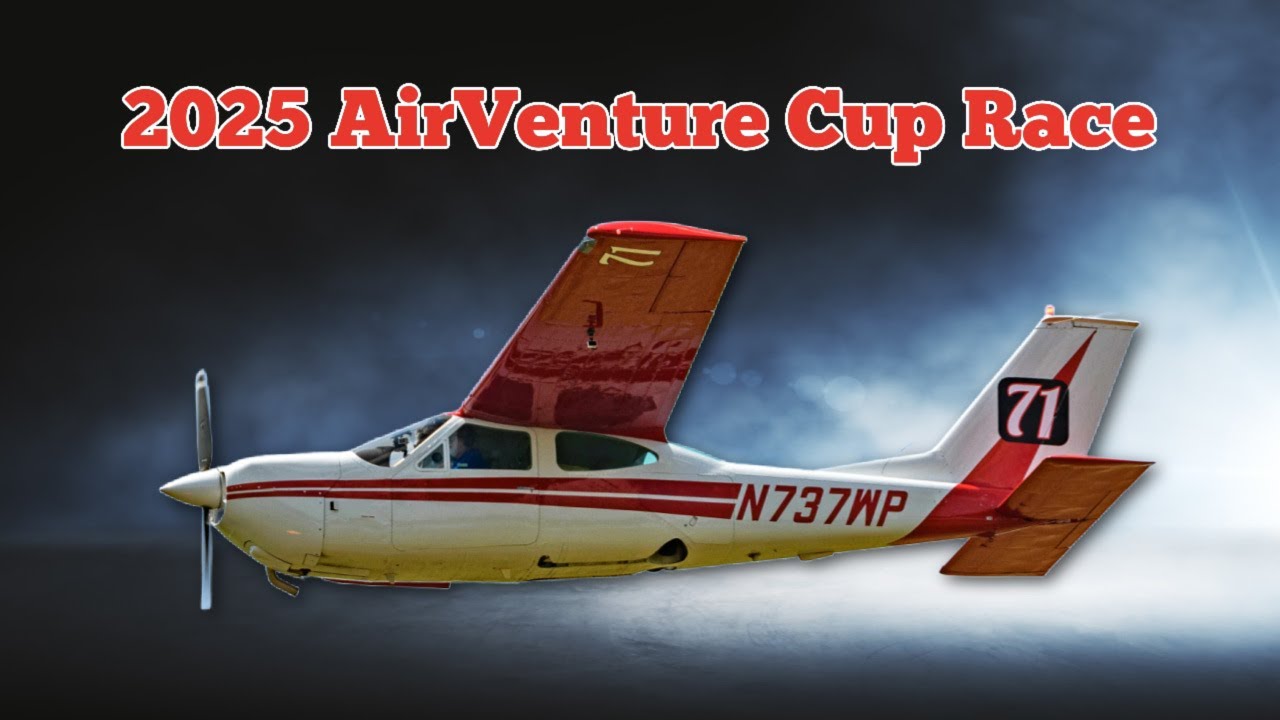 2025 AirVenture Cup Race | START | 1st Check Point