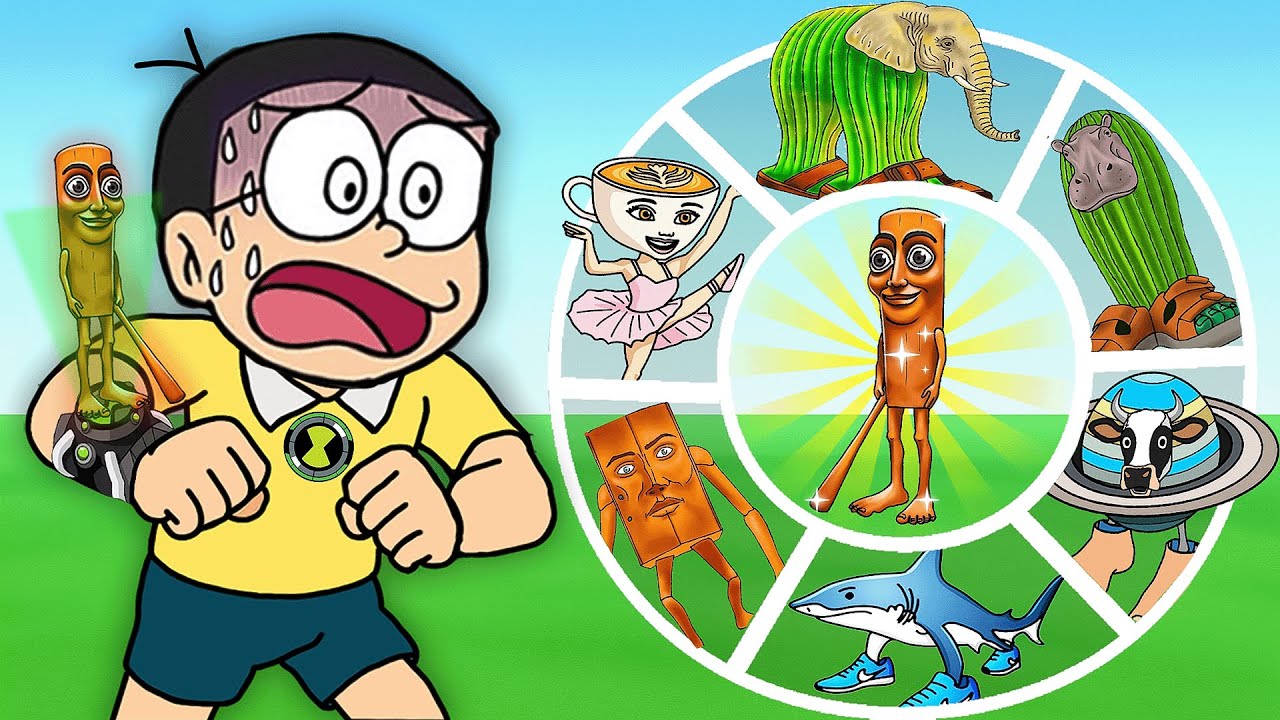 Shinchan & Nobita Find Secret Brainrot Morph in Roblox 😱😱|| Shinchan Nobita and his Friends