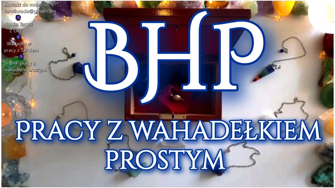 BHP pracy z wahadełkiem prostym. Co jest ważne podczas pracy z wahadełkiem? Praca z energią. 💎✨💎