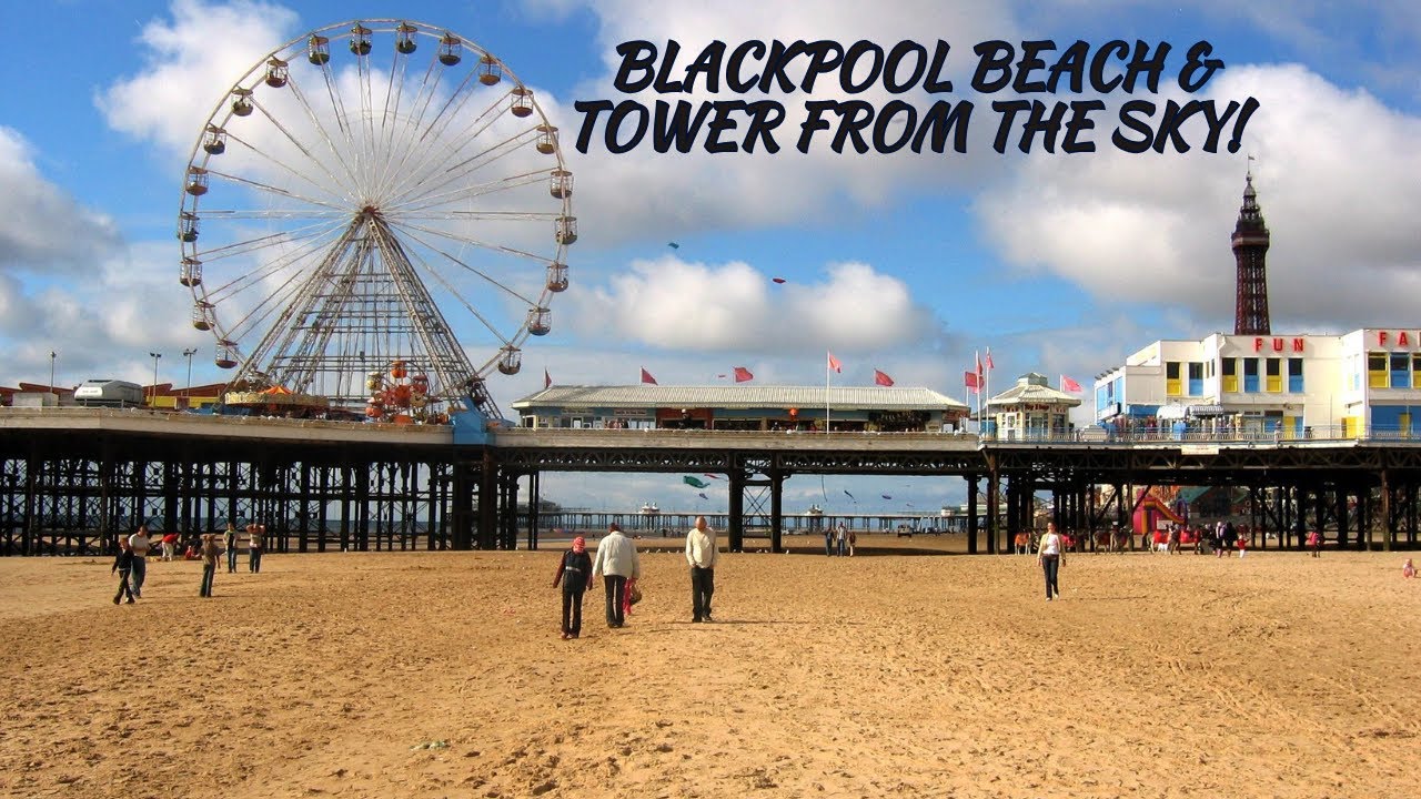 Blackpool Beach & Tower from the Sky! | DJI Mini 2 Cinematic 4K Drone Footage