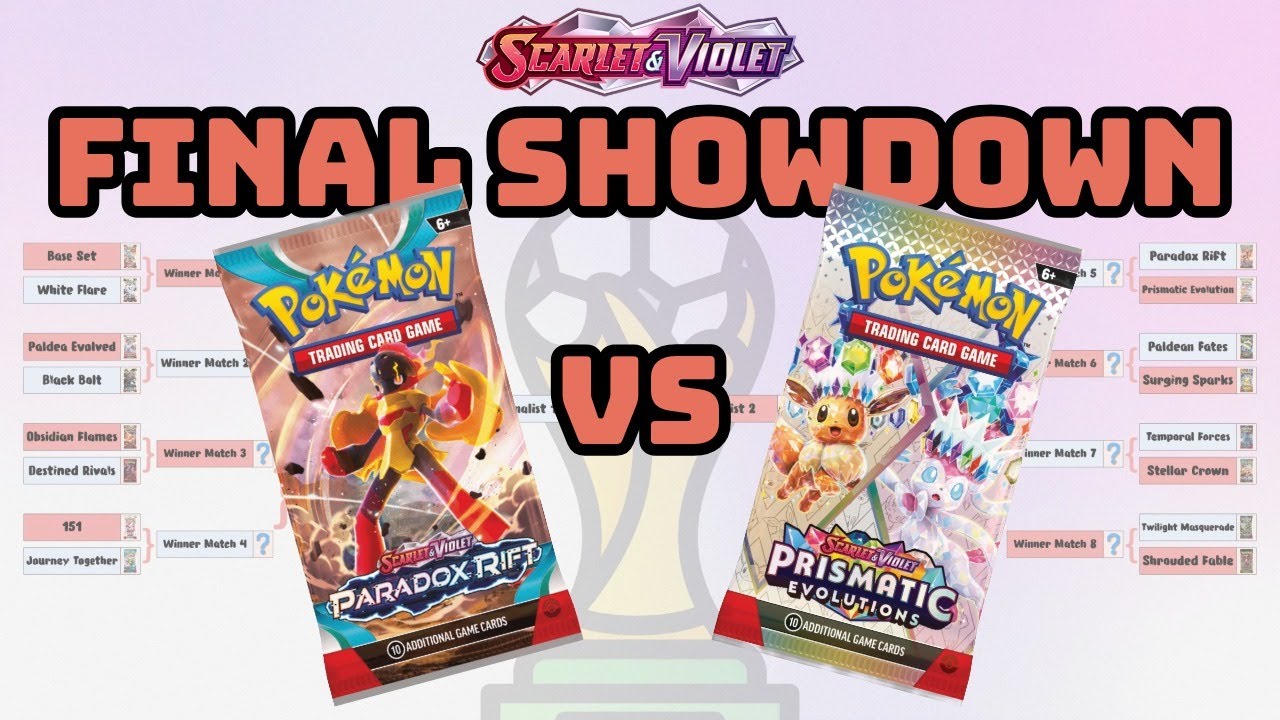 🔥 Paradox Rift vs Prismatic Evolutions - Scarlet & Violet Final Showdown!  | Pack Battle