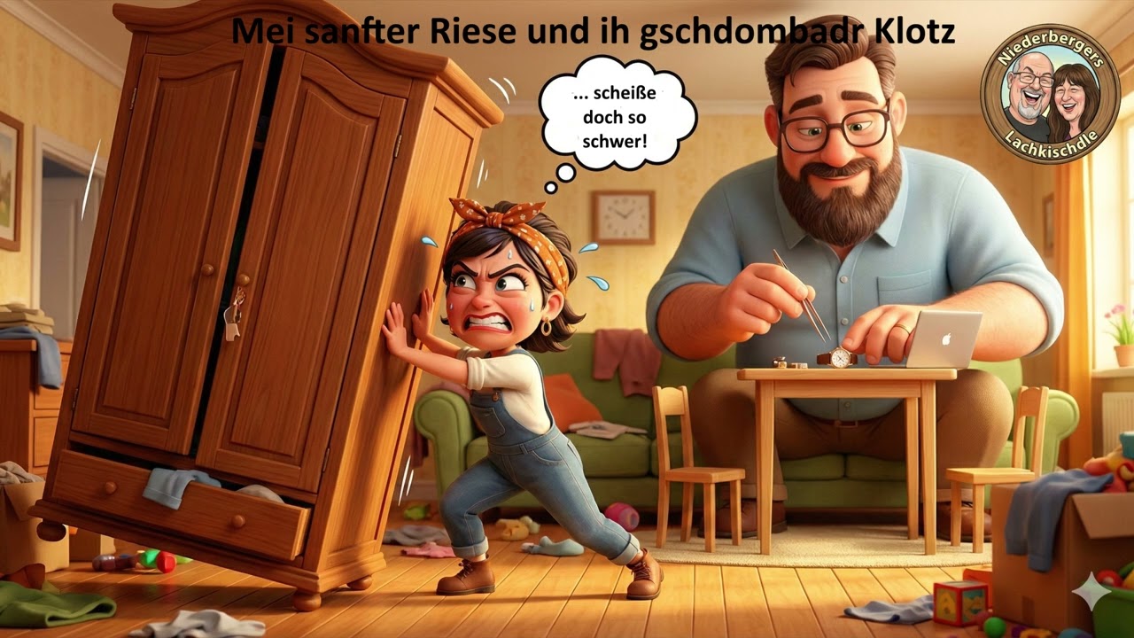 Niederbergers Lachkischdle - 🤣 Mei sanfter Riese und ih gschdombadr Klotz 🤣
