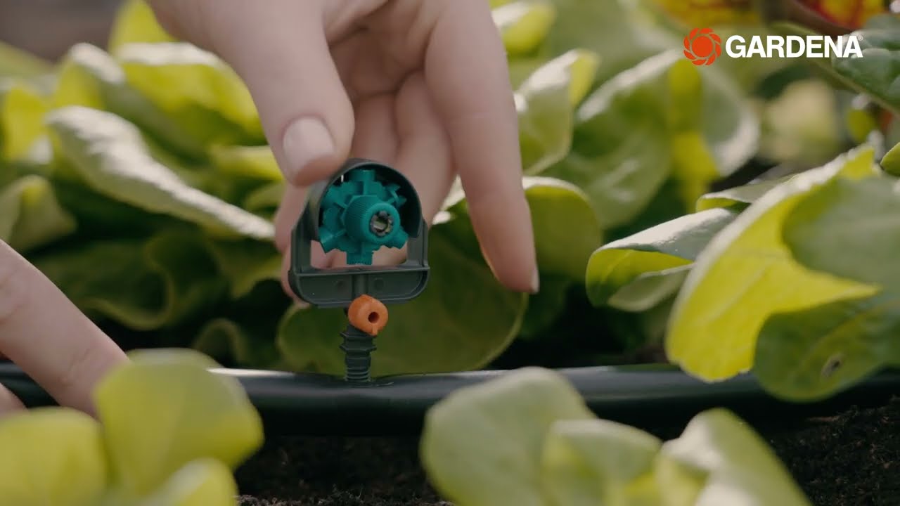 GARDENA Micro-Drip-System: 6 in 1 Sprühdüse Art.Nr. 13324 – Installation