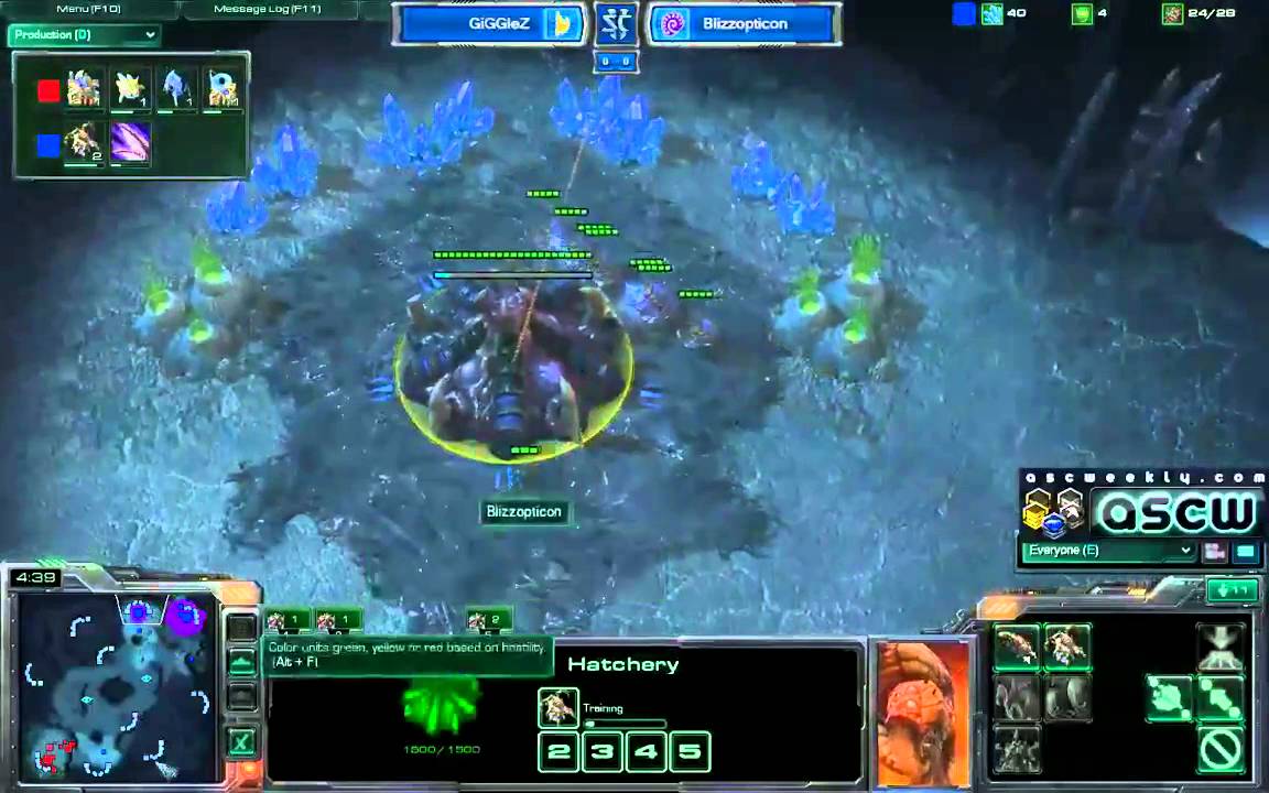 ASCW#5 Gold/Plat (Finals) GiGGleZ vs Blizzopticon - Part 1