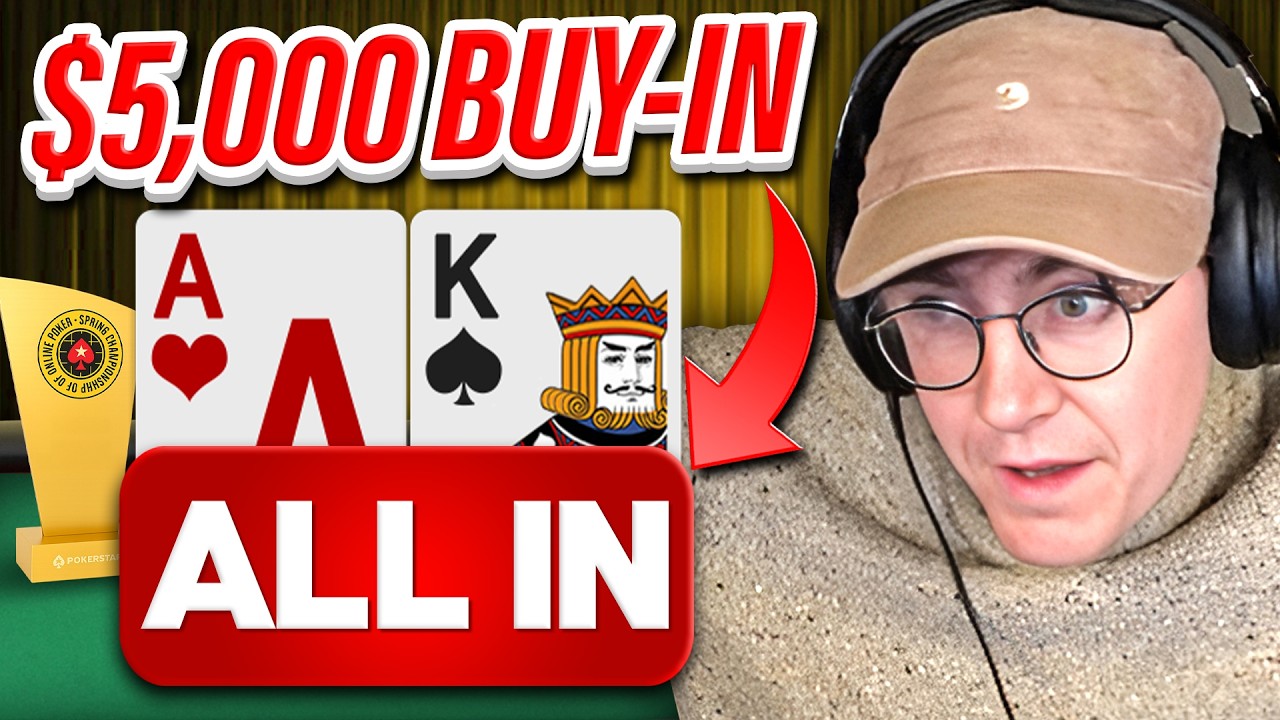 Sick Cooler Deep in $5,000 SCOOP MAIN EVENT