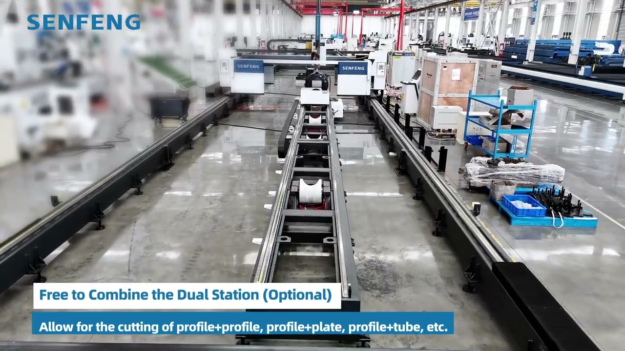 SF1500CH (6-30kW) | Large H Beam Laser Cutting Machine