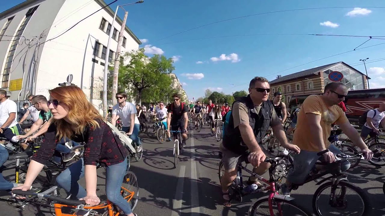 I Bike Budapest 2015 - első bringás felvonulás