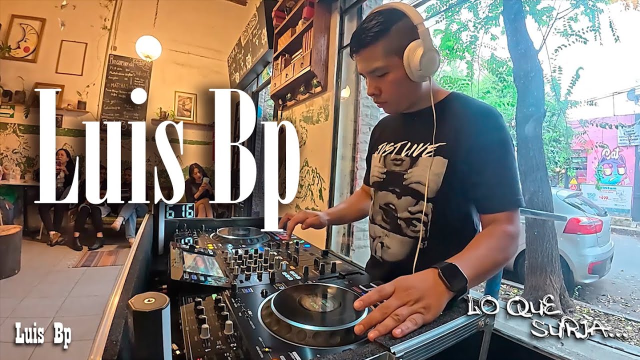 Luis Bp | Tech House music | Zeiva Café | CdMx