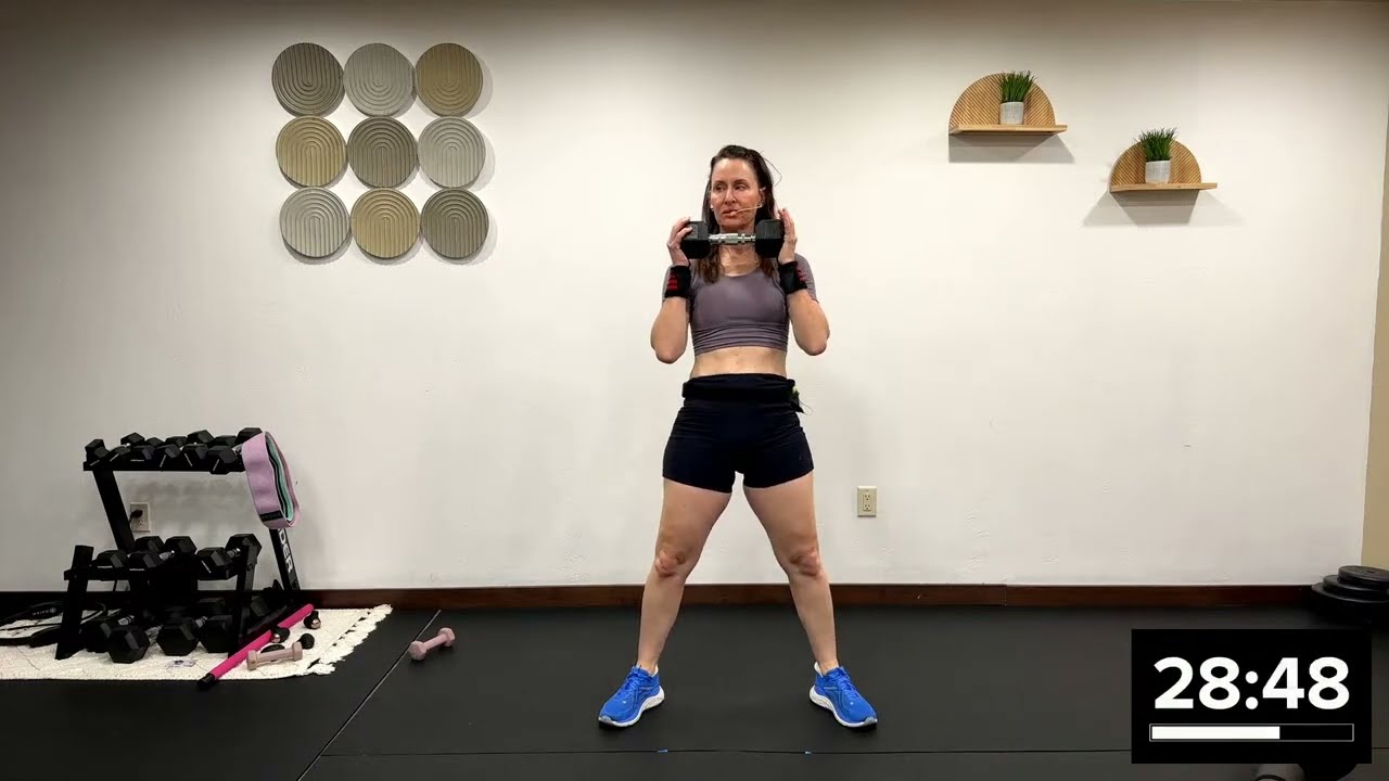Push Pull Lower Body  Women Over 40 +  Strength Training Class- BONE HEALTHY ROUTINE