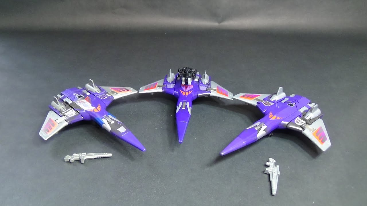 TRANSFORMERS G1 CYCLONUS TOY REVIEW