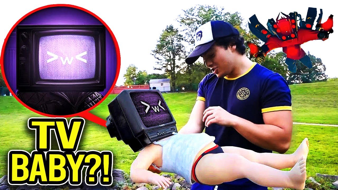 IF YOU SEE TV WOMAN HAVING A BABY, RUN AWAY FAST!! (TITAN SPEAKERMAN STOLE BABY)